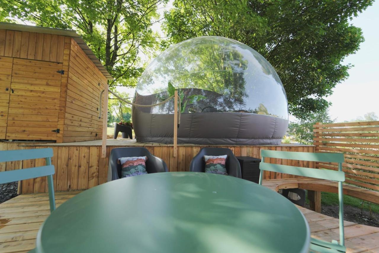 Bulles Odette & Ginette Et Tiny House Suzette "Au Guet Marais" Etape Insolite Paliseul Exteriör bild