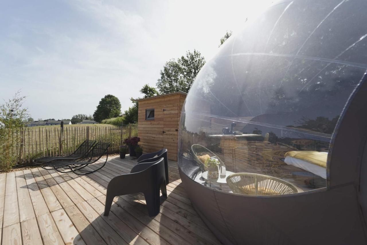 Bulles Odette & Ginette Et Tiny House Suzette "Au Guet Marais" Etape Insolite Paliseul Exteriör bild
