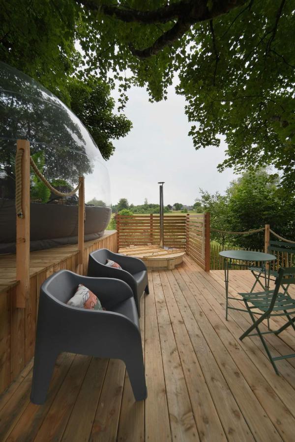 Bulles Odette & Ginette Et Tiny House Suzette "Au Guet Marais" Etape Insolite Paliseul Exteriör bild