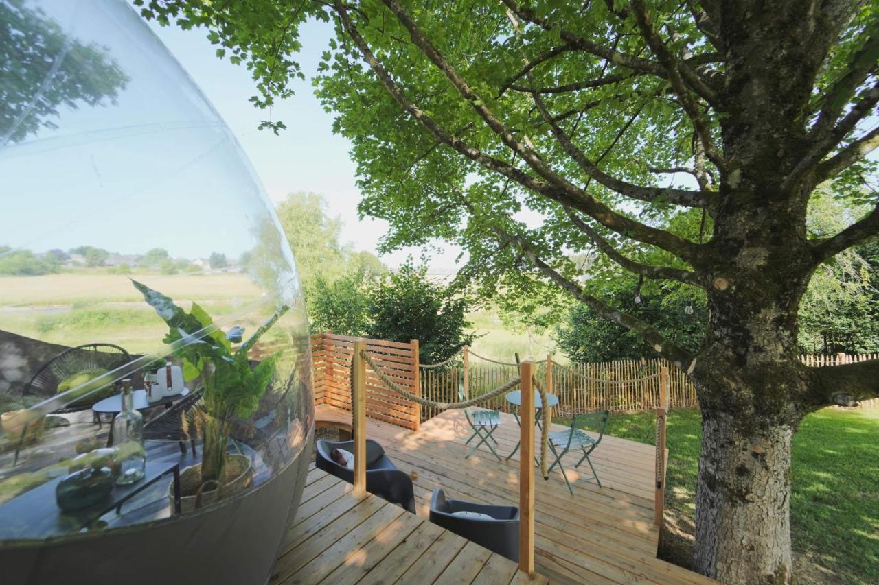 Bulles Odette & Ginette Et Tiny House Suzette "Au Guet Marais" Etape Insolite Paliseul Exteriör bild