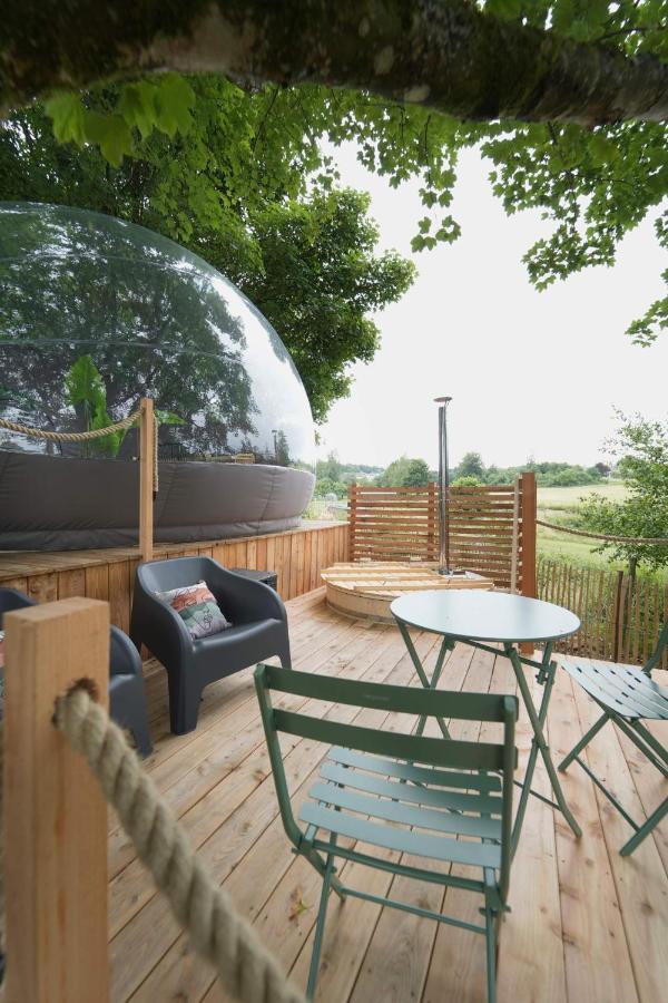 Bulles Odette & Ginette Et Tiny House Suzette "Au Guet Marais" Etape Insolite Paliseul Exteriör bild